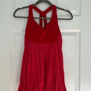 lululemon athletica Red Tank Top